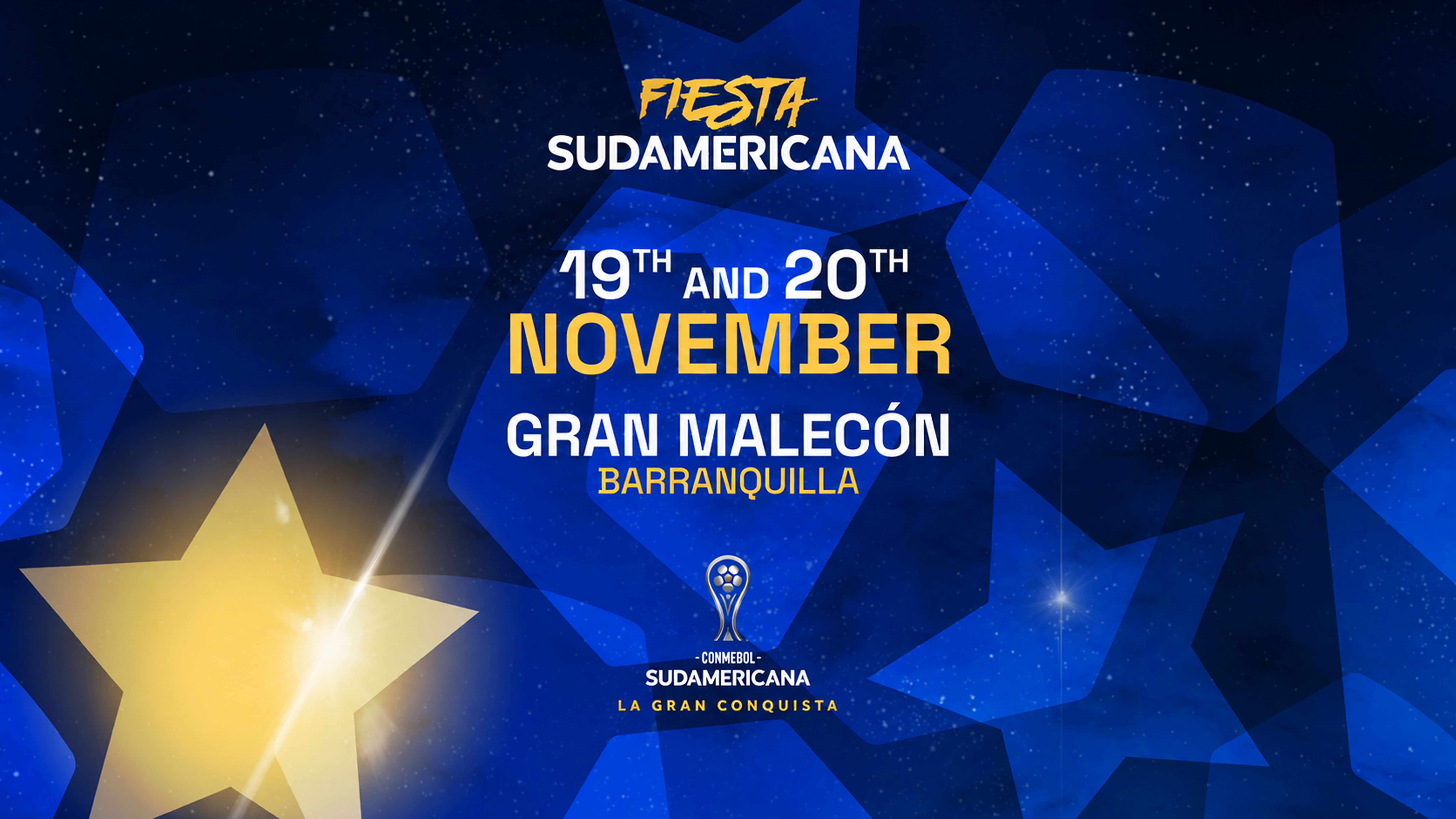 Fiesta Sudamericana: 19 y 20 de noviembre en el Gran Malecón de Barranquilla