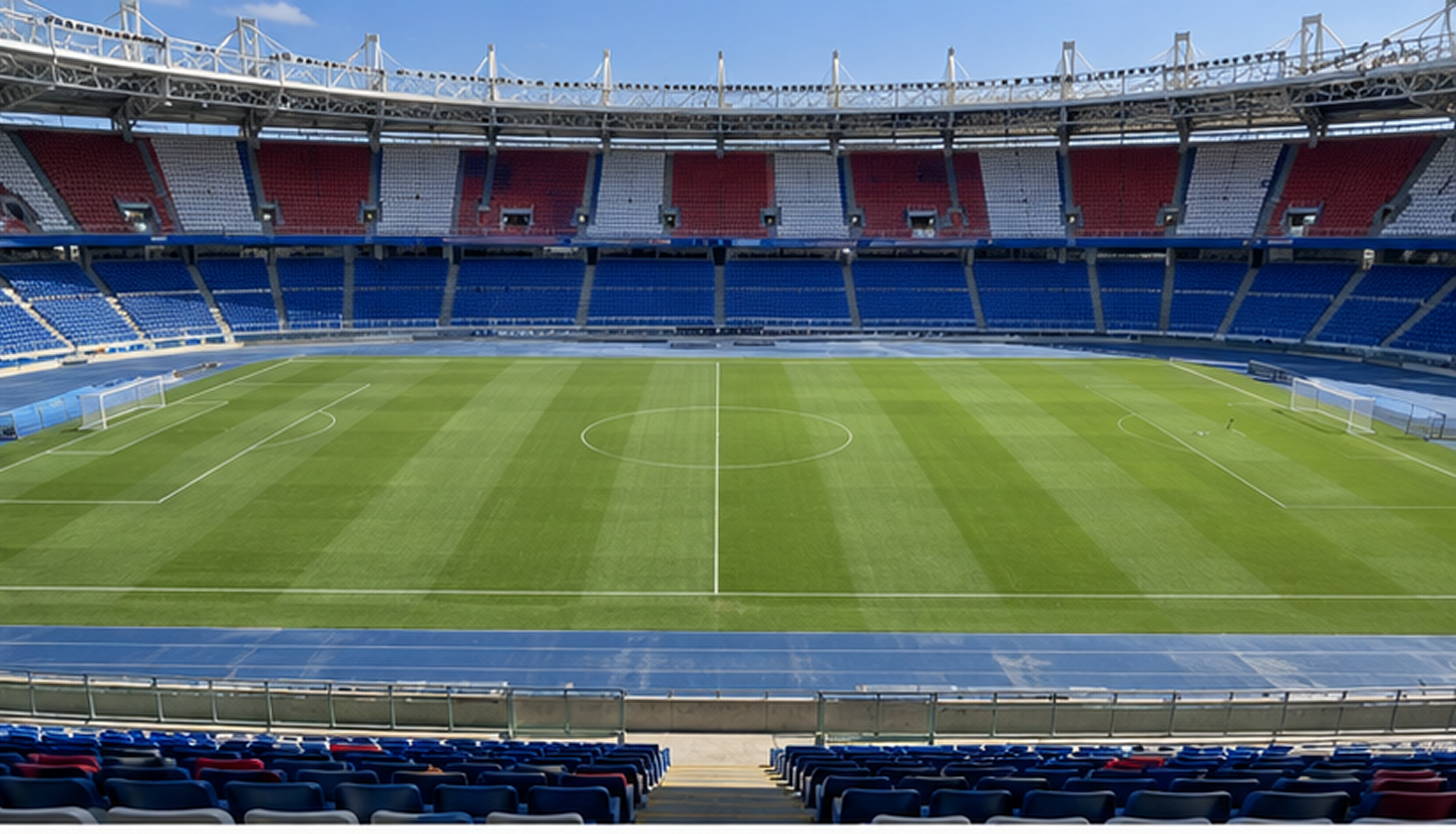 Vista del campo desde la Categoría 2 del Estadio Metropolitano Roberto Meléndez